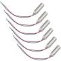 DGHAOP 6Pcs DC Coreless Motor 1.5v-3v Waterproof Micro Vibration Mini Vibrating Motor for Electric Toothbrush Toys Dental Equipments, 7mmx25mm 5000-24000rpm