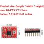 WWZMDiB 3pcs A4988 Stepstick Stepper Motor Driver Module with Heat Sink for 3D Printer Reprap Suitable for Mendel Huxley Arduino