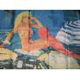 Trade Winds 3x5 Blonde Girl on Bike Motorcycle Motor Cycle Flag 3x5 Banner Grommets Premium Fade Resistant