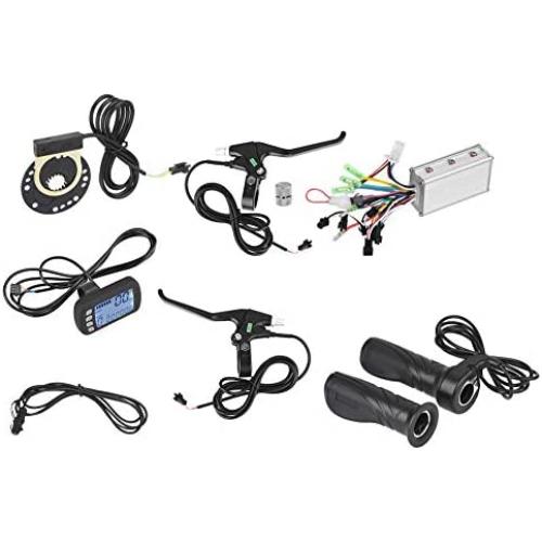 Goick Motor Controller - 24V/36V 250W/350W Brushless Motor Controller LCD Panel Kit for E-Bike Electric Bike Scooter