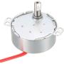 uxcell Synchronous Motor AC 12V 4-5RMP 50-60Hz 4W Double Flat Shaft CW/CCW