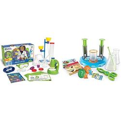 Learning Resources Primary Science Deluxe Lab Set, Science Kit, 45 Piece Set, Ages 3+,Multicolor & Beaker Creatures Liquid Reactor Super Lab - Toy of The Year Finalist, Model:LER3813