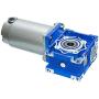 Bemonoc Electric 12V 250W High Speed DC Worm Gear Motor 240RPM with Gearbox Speed Reducer Ratio 7.5/1