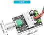 DKARDU 1203BB 6V 12V 24V 28V DC Motor Speed Controller PWM 3A 80W Adjustable Motor Driver Switch DC Motor Driver with Screwdriver