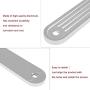 Danti TSP-1 transom Plate Aluminum Transom Support Plate Fit for Top Bolt Holes(3001.8067)