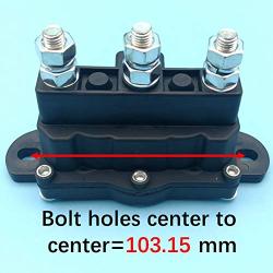 Tuzliufi Starter Solenoid Relay Compatible with 214-1211A11 214-1211A51 214-1211A61 214-1231A11 Hydraulic Pump RV Slide Snow Plow Spreader Winch Motors Windlasses Trailer 6 Terminals 12V Z351