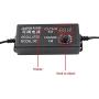 100-240V to 3-12V 5A Universal Adjustable AC/DC Switching Power Adapter,Yetaida 50-60hz Power Supply Adapter Converter with LED Voltage Display US Plug (3V-12V 5A)