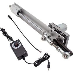 top-tool Reciprocating Cycle Linear Actuator Gear Adjustable Telescopic Motor DIY Motor with Speed Controller Stroke 2-8CM (DC 12V, 45RPM)