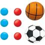 BANZAI Inflatable Arcade Splash Water Park - Slide, Splash & Have a Blast! - SkeeBall Toss, Soccer & Basketball