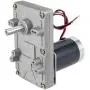 uxcell 24V DC 70 RPM Gear Motor High Torque Electric Reduction Gearbox Eccentric Output Shaft