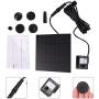 UEETEK 7V 180L/H Solar Power Water Pump Garden Fountain Submersible Pump with Suckers (Strong Direct Sunlight is Needed) - Random delivery of 1.2W or 1.8W