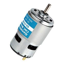 Genmitsu GS-775M Micro DC 24V 20000RPM 775 Motor, Double Ball Bearing, High Power, Noise Suppression, DC Motor Driver for Electrical Tools DIY