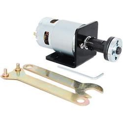 Micro 775 Series 12V/24V DC Motor With Saw Blade Connecting Rod With Seat Mounting Holder Stands Bracket Cutting Machine