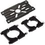 Vehicles-OCS Carbon Fiber 2208/2212/2213 Motor mounting seat Holder 16mm Tube Clamps Pipe Clip for DIY Quadcopter multicopter Drone Accessory - (Color: Motor seat)