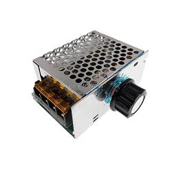 4000W 220V AC SCR Voltage Regulator Dimmer Electric Motor Speed Controller Electronic Volt Regulator Dimmer Thermostat
