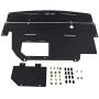ELITEWILL Black Aluminum Front Lower Engine Splash Shield Guard Under Tray Cover Skid Plate Fit for 2003-2009 Nissan 350Z & 2003-2006 Infiniti G35 and 03-07 G35 Coupe