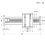 Befenybay 400mm Travel Length Linear Rail Guide Ballscrew SFU1605 with NEMA23 Stepper Motor for DIY CNC Router Parts X Y Z Linear Stage Actuator