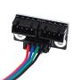 Zamtac 4pcs/2sets Dual z Stepper Motor Adapter Parallel Module Stepping Motor Diverter Expanding Flow Board Diffuser Spreader Splitter