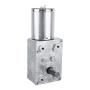 Reversible High Torque Worm Geared Motor, DC 12V CW CCW Reduction Motor for Windows, Miniature Winch, 5RPM 6RPM 20RPM 40RPM 62RPM(62RPM)