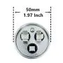 Condensateur CBB65 Rond Double Action 35+5µF 35/5mFD ±6% 370V pour Course Moteur AC ou Démarrage Ventilateur ou Condensateur Direct Condensateur CBB65 Rond Double Action 35+5µF 35/5mFD ±6% 370V pour Course Moteur AC ou Démarrage Ventilateur ou Condensateur Direct