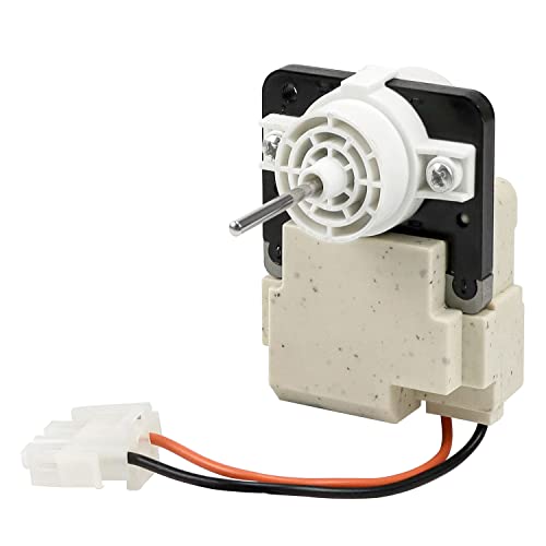 242077702 242077705 Refrigerator Evaporator Fan Motor by Fetechmate Replace 242077701 242219201 5304514392 AP6892595 Blower Motor for frigi.daire Ken.More Refrigerators