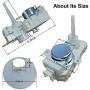 W10537869 Dishwasher Diverter Motor Compatible with Whirlpool W10195677 W10849439 W10476222 2684962