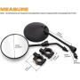 Jeemiter Motor Side Rearview Mirrors adjustable for w/ 7/8