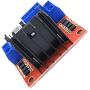 Kiro&Seeu 5PCS L298N Motor Drive Controller Board Module Dual H Bridge DC Stepper Motor Compatible with Ar-duino Electric Projects Smart Car UNO MEGA R3 Mega2560 (298N-MD-5pcs)