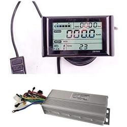 NBpower 72V 40Amax Brushless DC Motor Controller Ebike Controller +72V SW900 LCD Display One Set,Used for E-Bike Kit, Electric Bicycle Conversion kit, Electric Bicycle Part & Accessories.