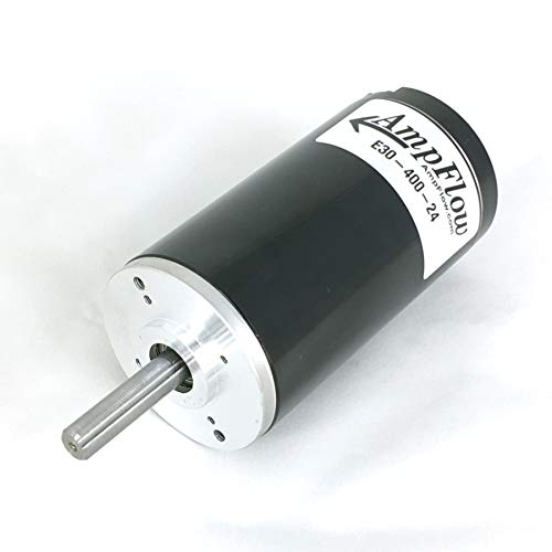 AmpFlow E30-400-24 Brushed Electric Motor, 12V, 24V, or 48 VDC, 5700 RPM