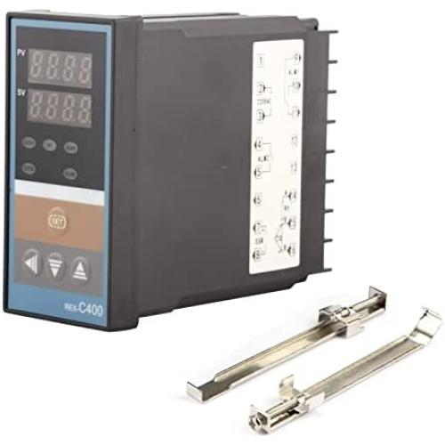 Digital LED Temperature Controller, All-Purpose Thermostat Fahrenheit and Centigrade Output Heating Cooling for Egg Hatching