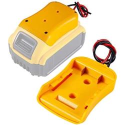 Power Wheels Adaptor for Dewalt 20V Battery Dock Power Connector 12 Gauge Robotics