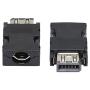 GELRHONR IEEE1394 CN2 Plug Adapters,SM-10P Servo Encoder Connector Molex10PIN Welding Wire Male for 36210-0100PL Motor Encoder - Black