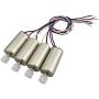 Upgraded Motors for Syma X9 X9S RC Amphibious Assault Vehicle RC Quad Copter Drone Replacement Spare Parts CCW and CW with Gear Toy 4PCS