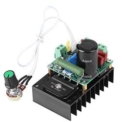 DC 12-110V 5A PWM Motor Speed Controller, AC 12-110V DC 15-160V Directly Input Electric Motor Control Module 300W for MACH3 Motor,Pumps, Fans