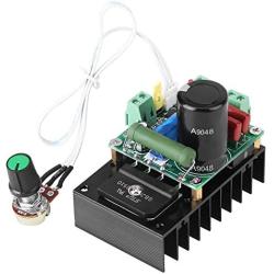 Riuty DC Brushless Motor Controller, 15-160V DC 12-110V AC 5A Motor Regulator Control Module High Power Motor Controller Driver Board for 12 v-110v ac /15-160 vc