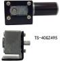 Bemonoc High Torque DC 24V Low Speed 8RPM Worm Gear Motor Reversible Speed Reduce Turbine Electric Gearbox Motor 8mm Shaft with Install Bracket