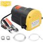 Upgraded 80W Oil Change Pump Extractor SICOTOOL 12v Diesel Fluid Scavenge Suction Oil Transfer Pump with Hose for Car Boat Motorbike Truck ATV and Other Vehicles.