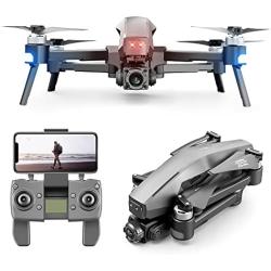 5G Professional Brushless Motor Drone Aerial Photography Camera 6K Follow Me Shooting GPS Quadcopter Level 7 Wind Resistance (Two Batteries)