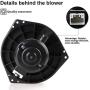 HVAC Blower Motor Assembly 700113 79310S0KA01 HO3126104 BM2723 Heater Blower Motor with Fan Cage for 2001-2003 CL / 1999-2003 TL