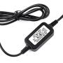 DEALPEAK DC 12V-24V to 5V Buck Converter Module USB Power Supply Port Socket Charger Cord Waterproof Universal for Motorcycle Car Phone GPS Charging