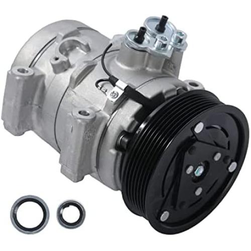 Replacement AC Compressor - Compatible with Toyota Tacoma 2005-2015 - Replaces 51140043, 60-01927NA, 1140202, 1140036-05, 06, 07, 08, 09, 10, 11, 12, 13, 14, 15