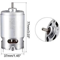 uxcell 25V 22000RPM DC Motor for DIY Electric, Electronic Projects, Drills, Robots, Remote Controlled Cars, Robot, Saw Repair, Replacement Engine