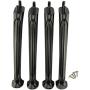 Upgraded Spare Parts Replacement for Syma X5S X5SC X5SW RC Quadcopter Rc Helicopter Copter Toy Motor Main Blade Propellers Propeller Protectors Blades Frame Landing Skid Included Screws Set (Black)