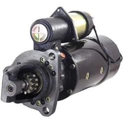 Rareelectrical NEW STARTER MOTOR COMPATIBLE WITH MASSEY FERGUSON COMBINE MF-860 MF-865 MF-9720 1990379