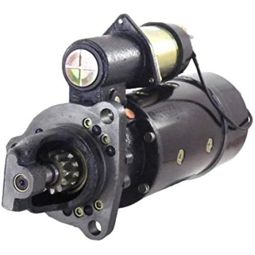 Rareelectrical NEW STARTER MOTOR COMPATIBLE WITH MASSEY FERGUSON COMBINE MF-860 MF-865 MF-9720 1990379