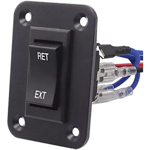 TWTADE Momentary Polarity Reverse Rocker Toggle Switch Control Motor Up Down forword reverse 20A 50V DC/15A 250V AC 6 Pin 3 Position (ON)-Off-(ON) with Panel,Wire KCD2-7-223-6PIN+M-075-1K+X TWTADE Momentary Polarity Reverse Rocker Toggle Switch Control Motor Up Down forword reverse 20A 50V DC/15A 250V AC 6 Pin 3 Position (ON)-Off-(ON) with Panel,Wire KCD2-7-223-6PIN+M-075-1K+X