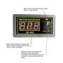 DollaTek 5-30V 12V24V 5A High Power PWM DC Motor Speed Controller Digital Display Encoder Duty Cycle Ratio Frequency Switch