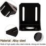 Stepper Motor Mounting Bracket, 6pcs Steel Motor Mounting Nema17 Bracket, with Mounting Screws