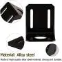Stepper Motor Mounting Bracket, 6pcs Steel Motor Mounting Nema17 Bracket, with Mounting Screws